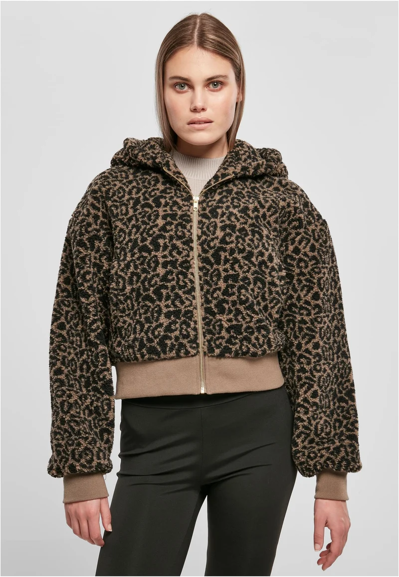 UC Short Oversized AOP Sherpa Jacket