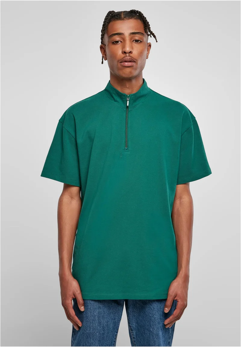 UC Boxy Zip Pique Tee
