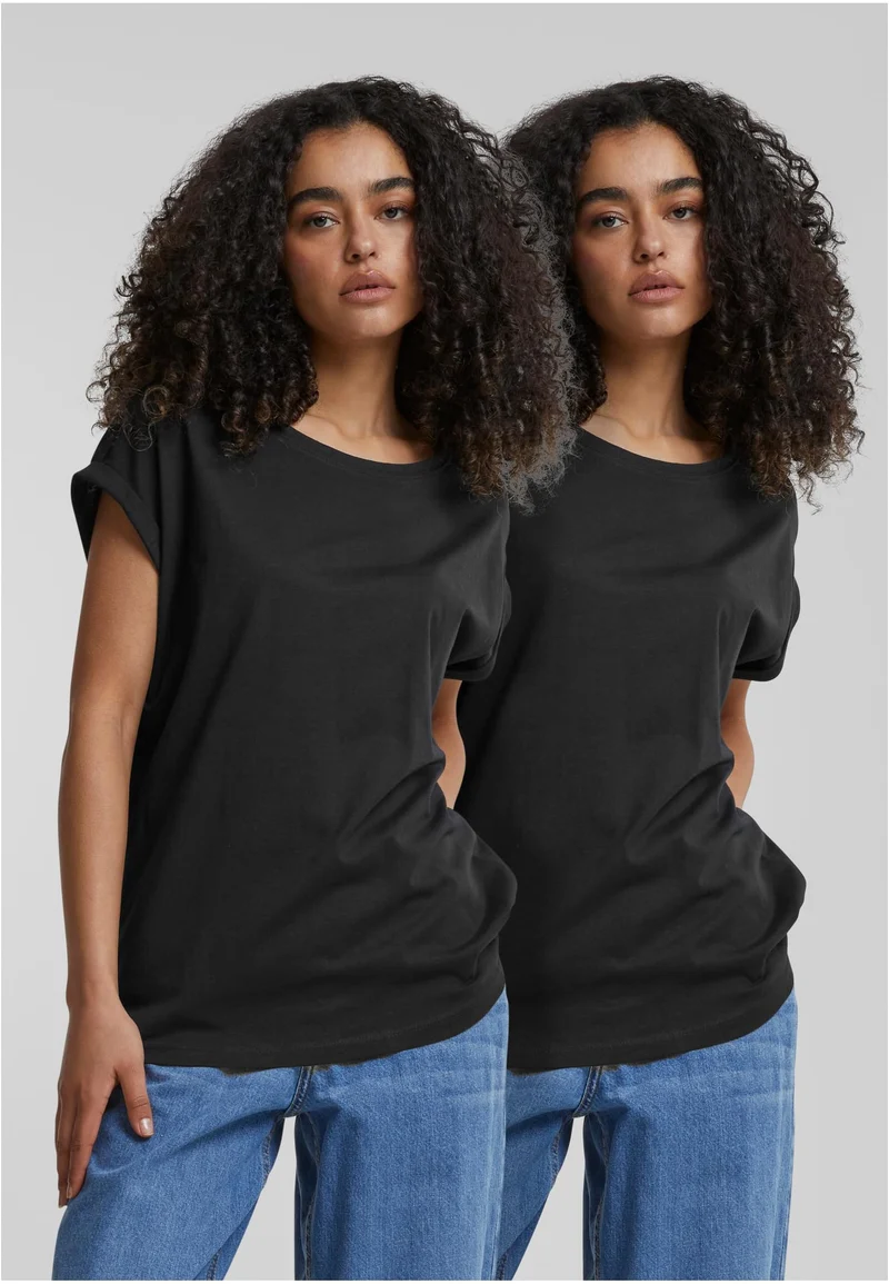 UC Pre-Pack Ladies Extended Shoulder Tee