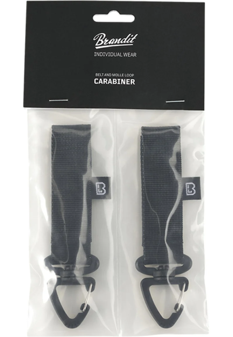 B Belt and Molle Loop Carabiner 2-Pack