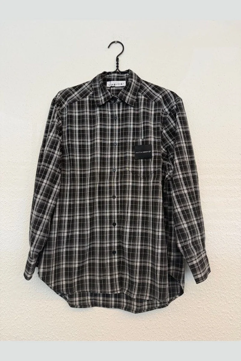 Haute L'Amitié - Iris Check Shirt HL10853 - Black Check