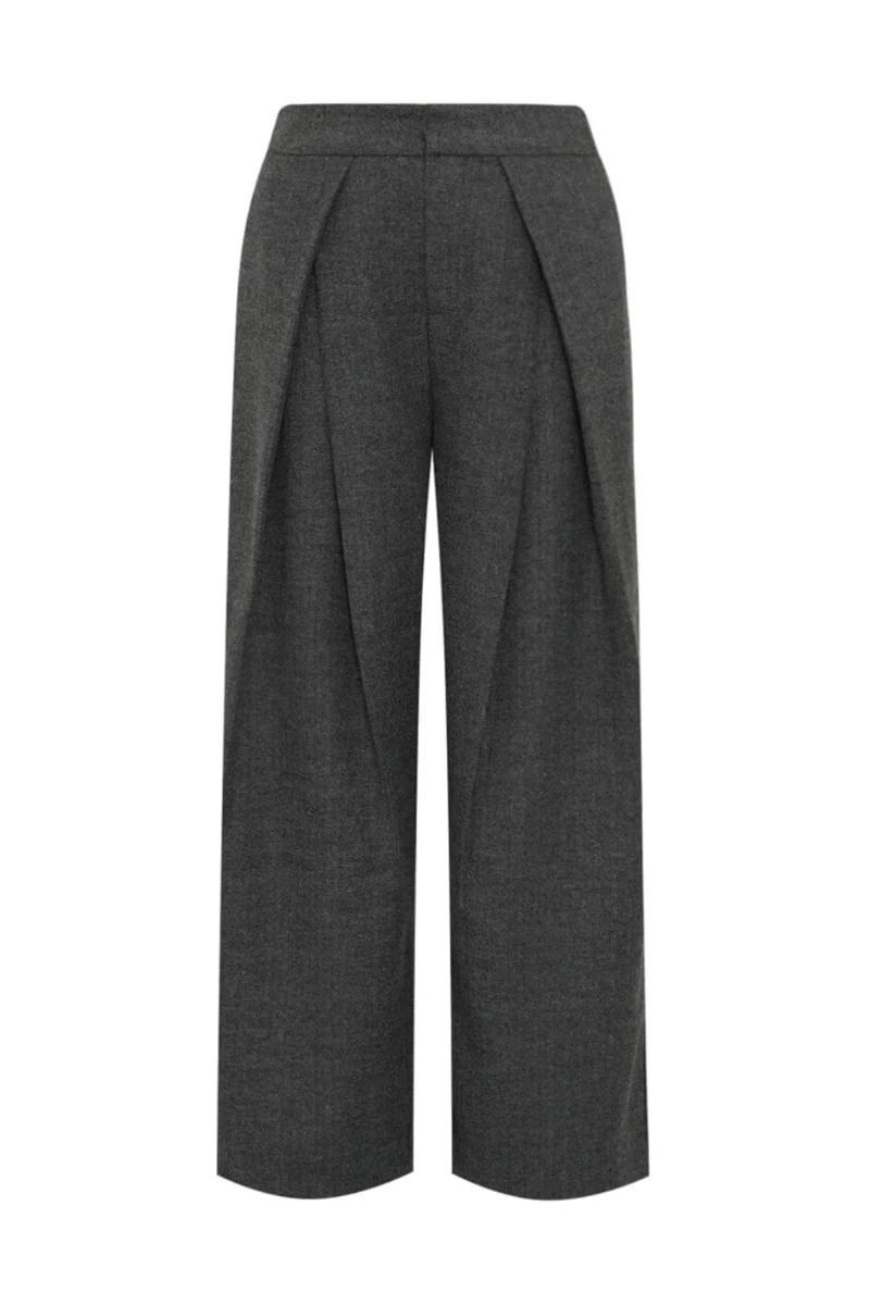 Lollys Laundry - Zolall Pants 26464-2019 - 15 - Dark Grey Melange