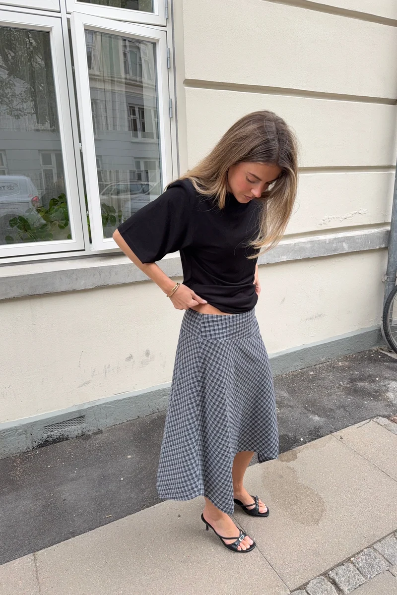 Modström - Dorotheamd Skirt 59488 - 12072 - Grey Check