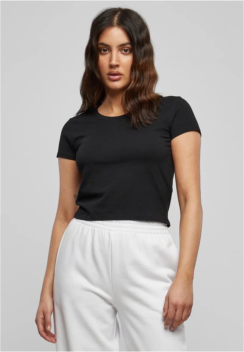UC Stretch Jersey Cropped Tee
