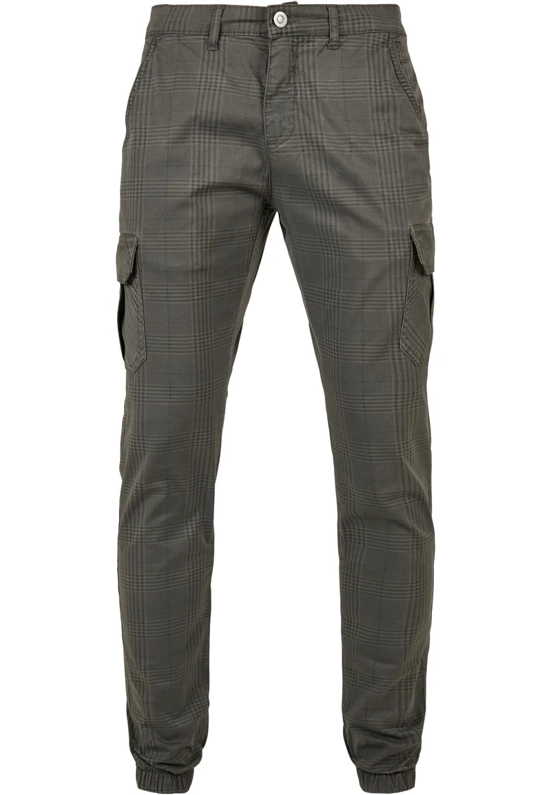 UC AOP Glencheck Cargo Jog Pants