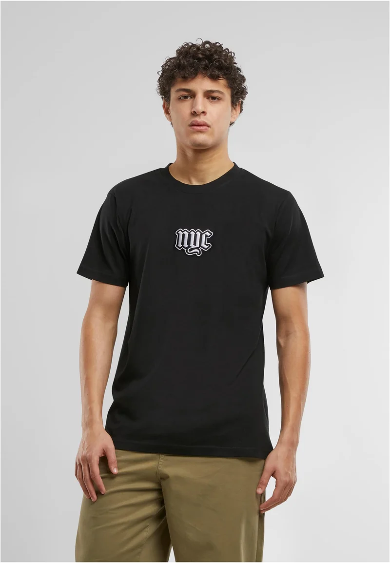 MT NYC Old English Wording Patch Tee