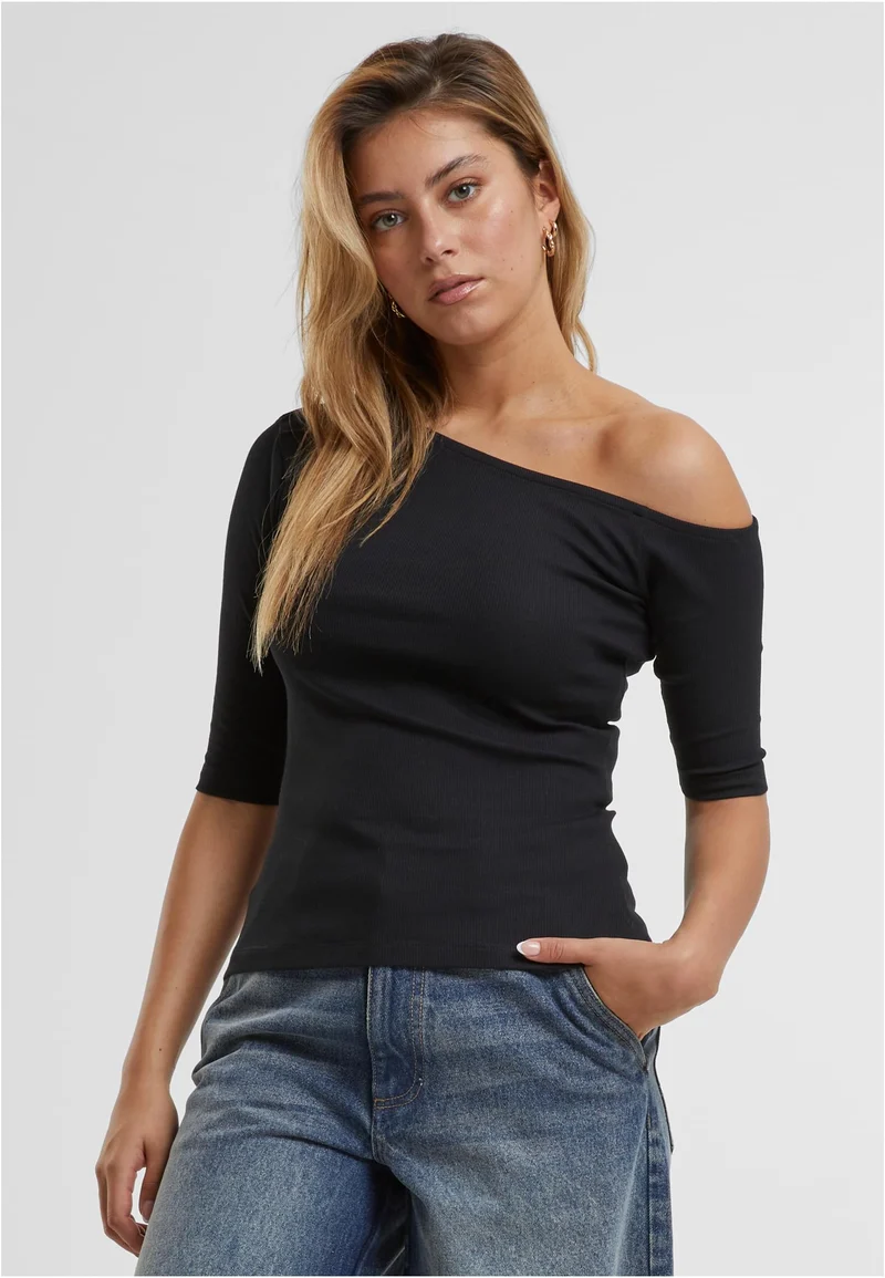 UC Organic Asymmetric Rib Tee
