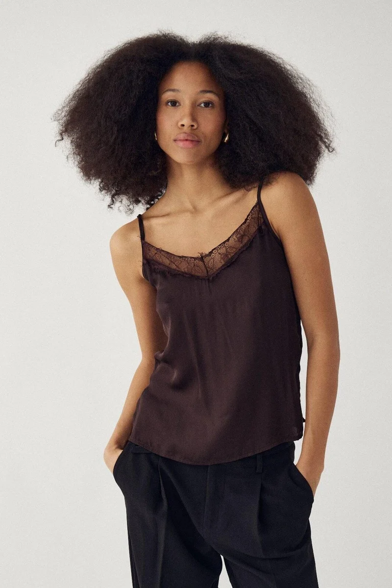 Noella - N-Miliana Blouse 16440001 - 1507 - Copper Brown