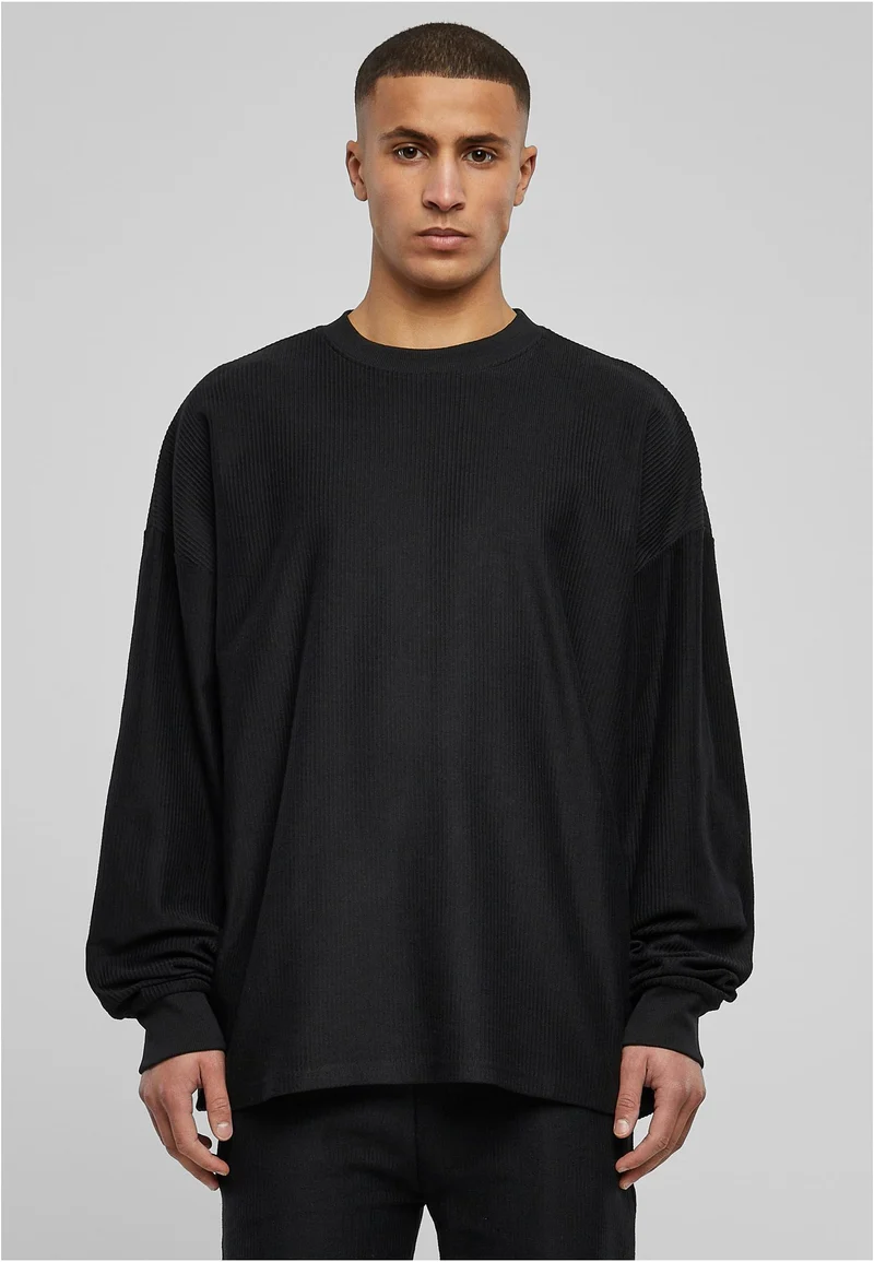 UC Rib Terry Boxy Crew