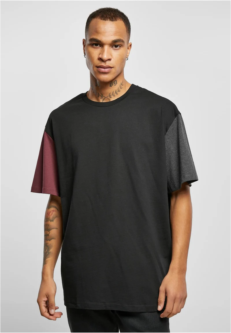 UC Organic Oversized Colorblock Tee