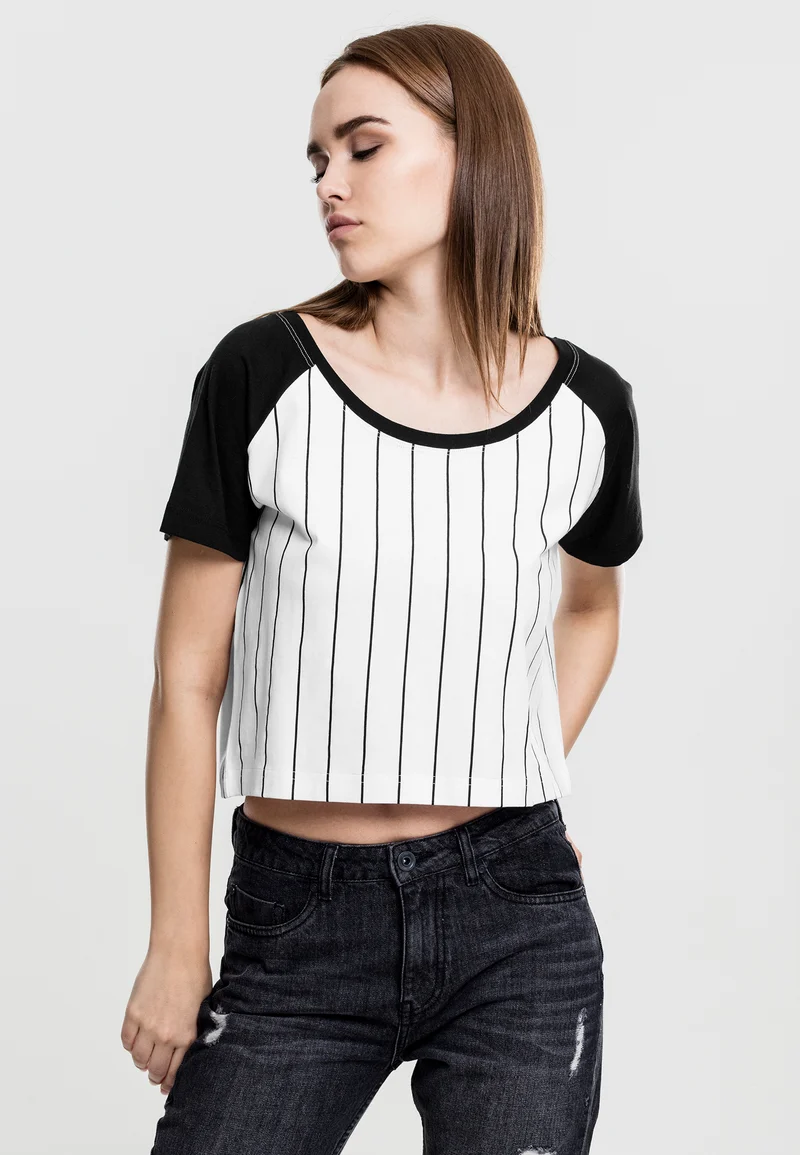 UC Cropped Baseball Tee