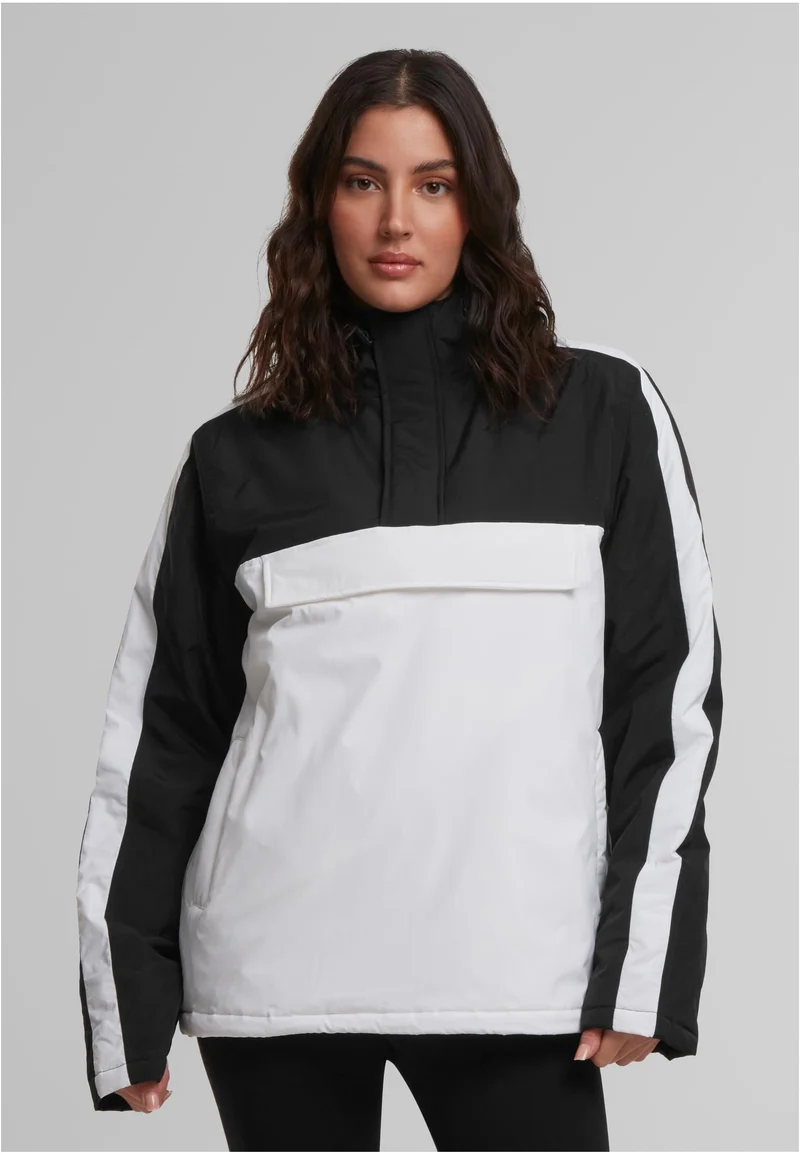 UC 3-Tone Padded Pull Over Hooded Jacket