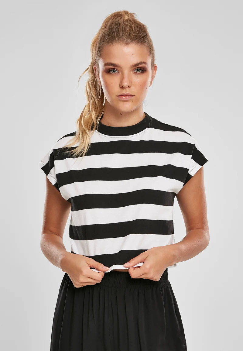 UC Stripe Short Tee