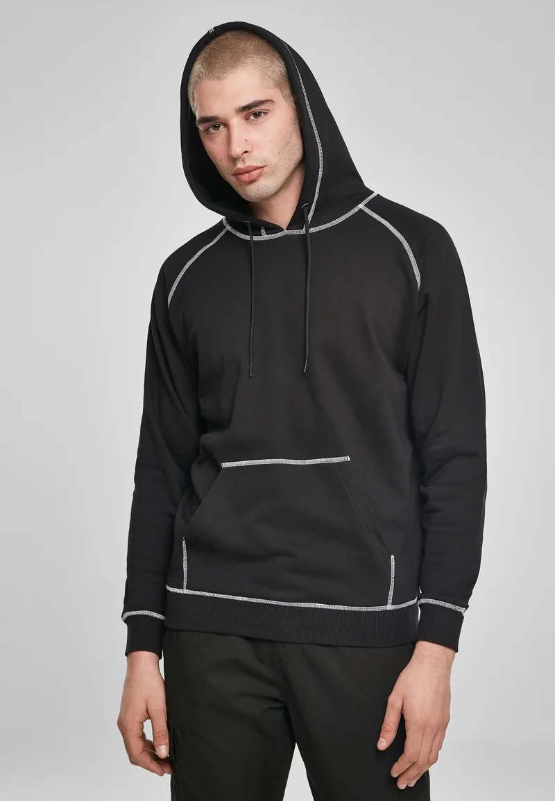 UC Contrast Stitching Hoody