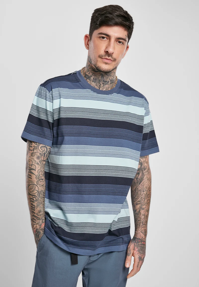 UC Yarn Dyed Sunrise Stripe Tee