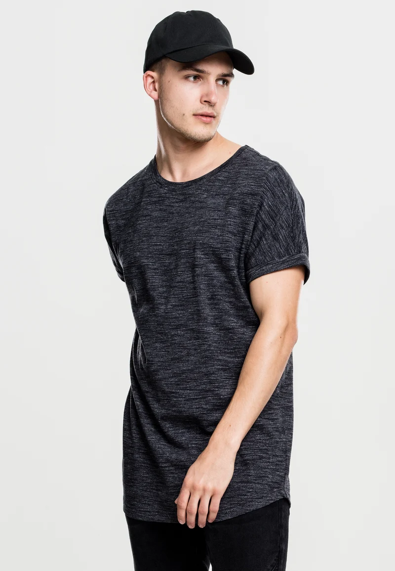 UC Long Space Dye Turn Up Tee