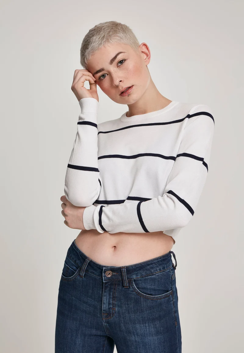 UC Short Striped Sweater