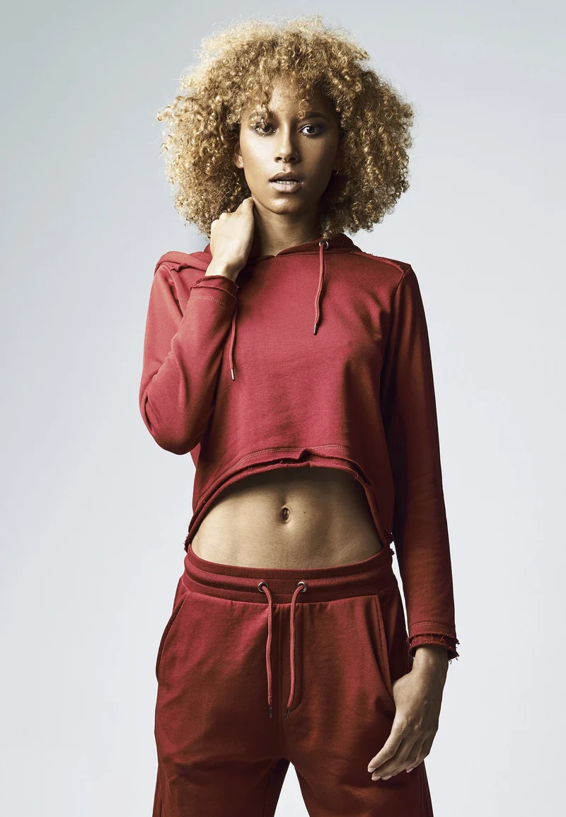UC Cropped Terry Hoody