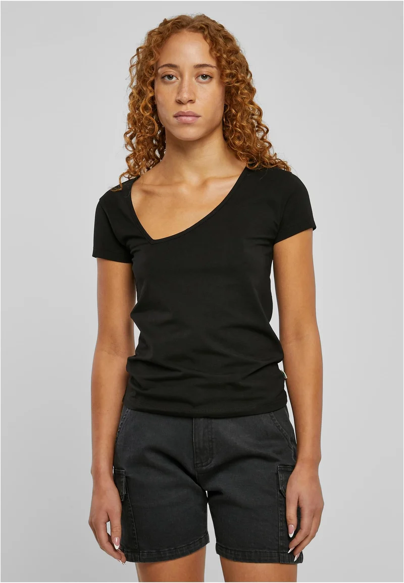 UC Organic Asymmetric Neckline Tee