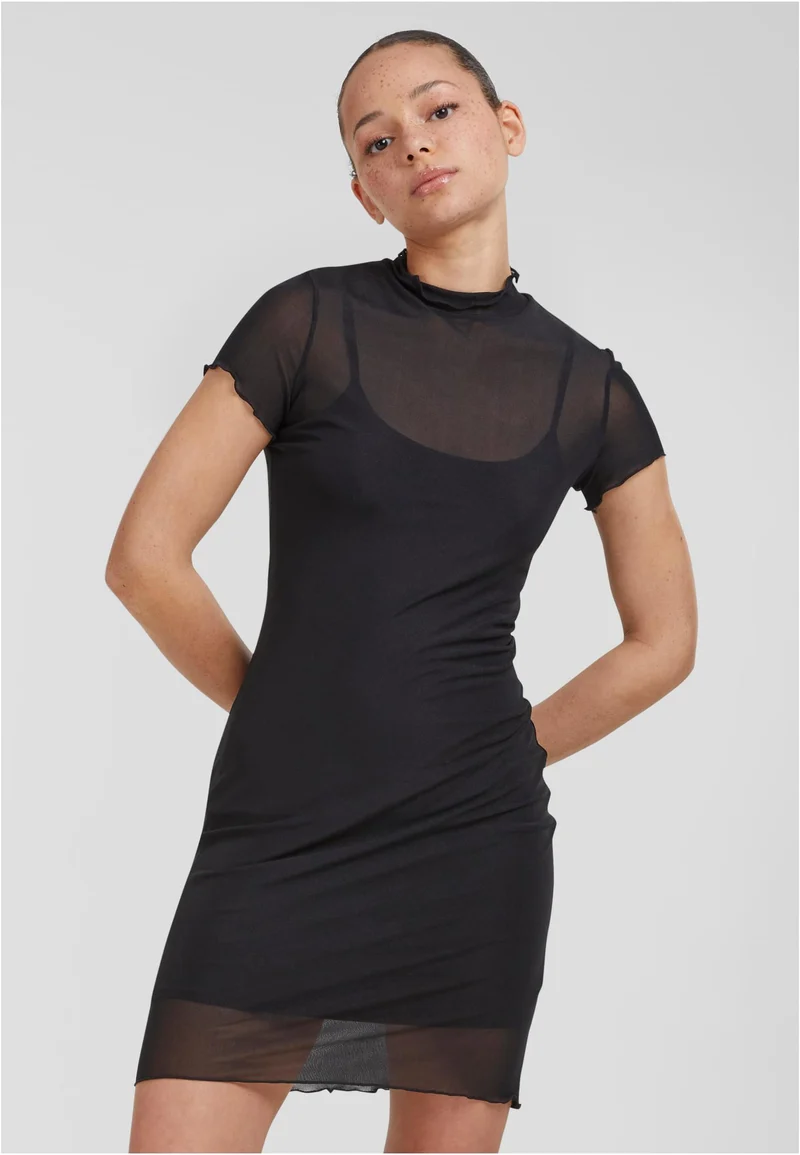 UC Mesh Double Layer Dress