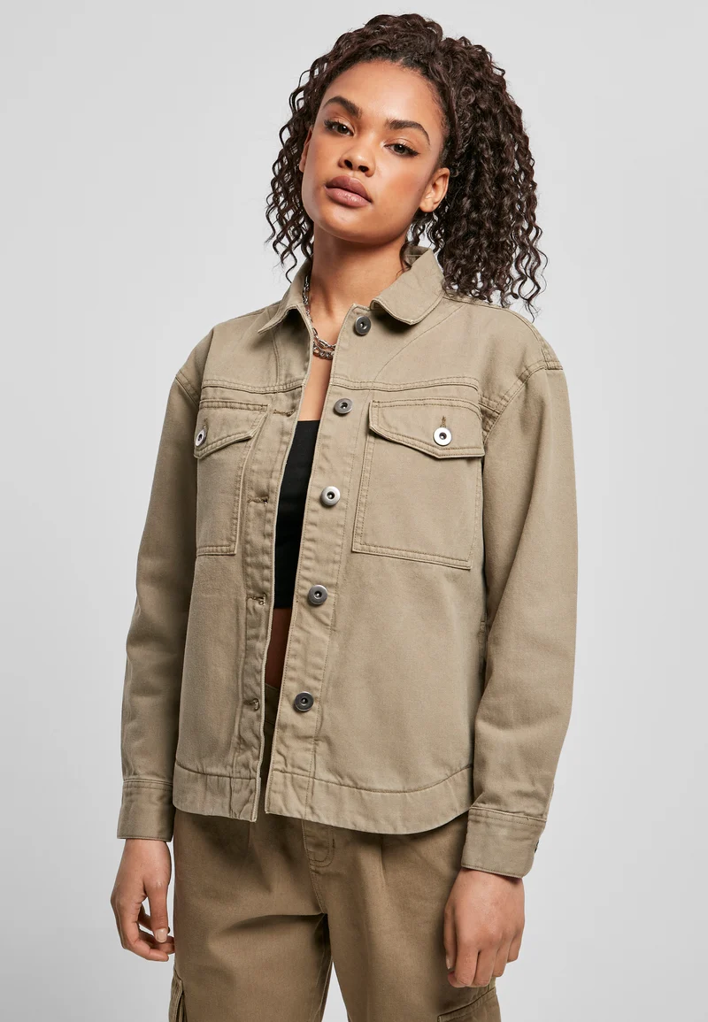 UC Ladies Oversized Shirt Jacket