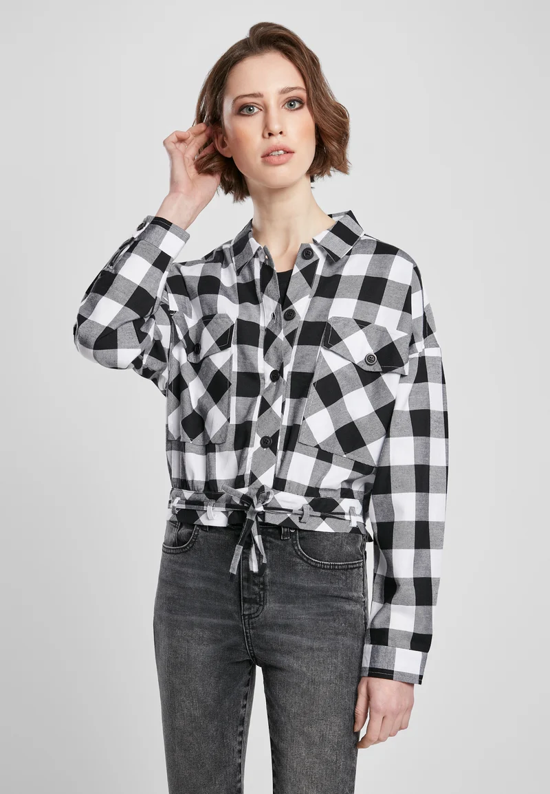 UC Short Oversized Check Shirt