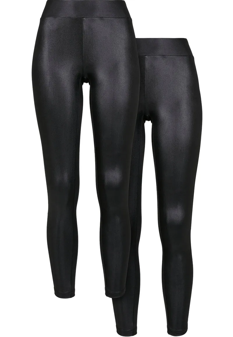 UC Faux Leather Tights 2-Pack