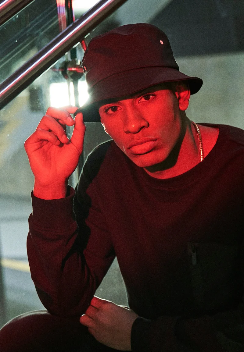 Nylon Bucket Hat Black One Size
