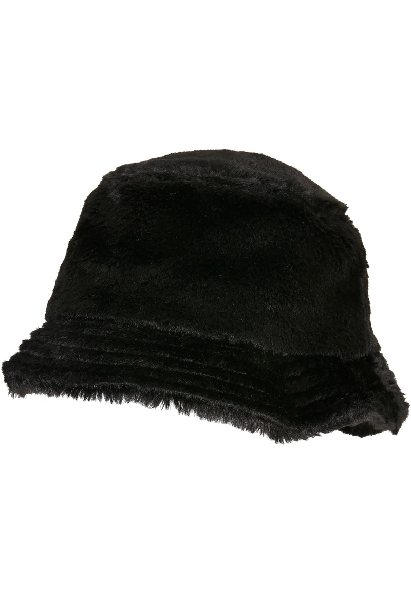 Fake Fur Bucket Hat One Size