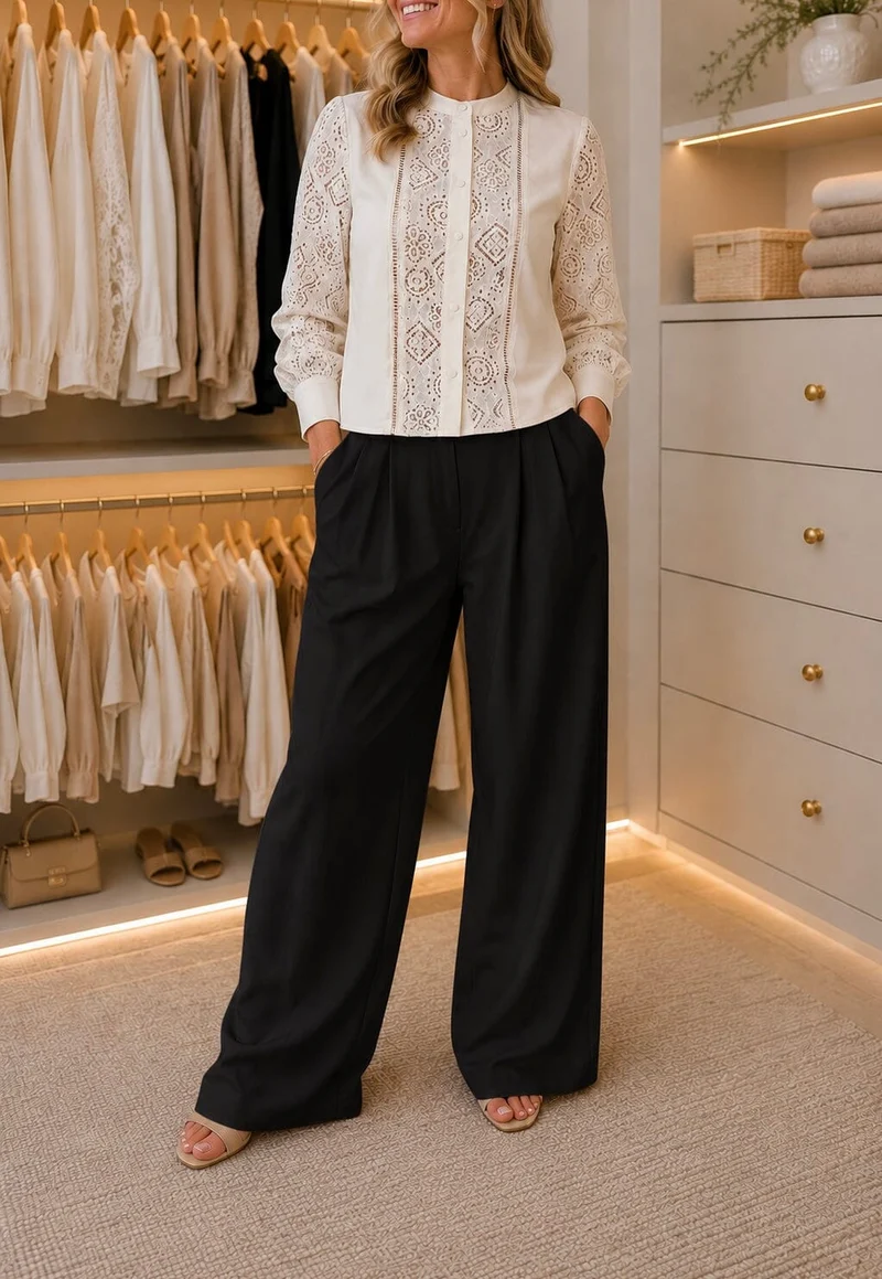 Dear Molly - Elise Pants - Black