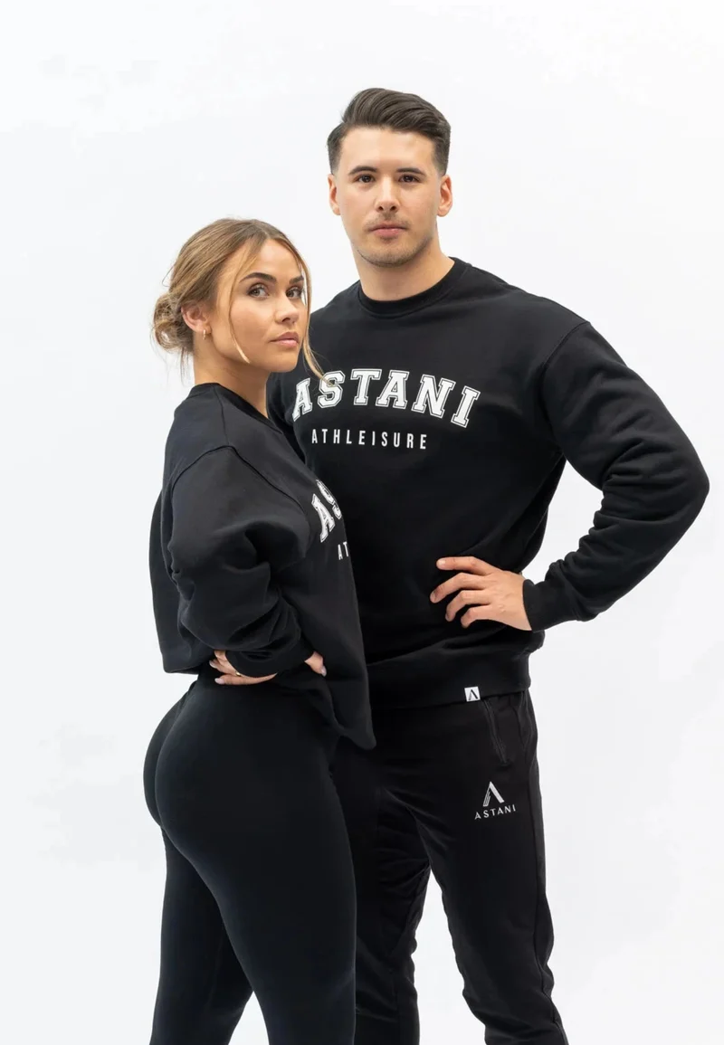 A Modena Unisex Sweatshirt - Black