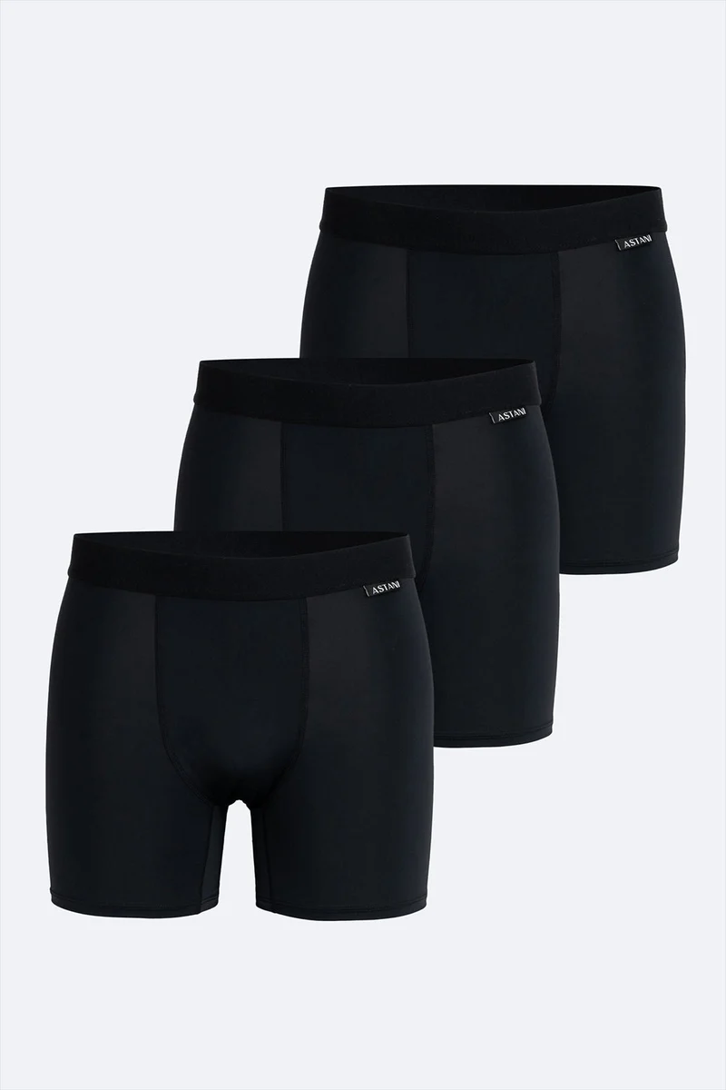 Ett 3-pack AYME Boxer Underwear - Svart