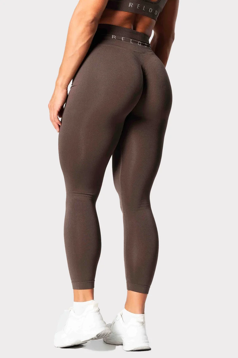 R Prime Scrunch Tights - Brown