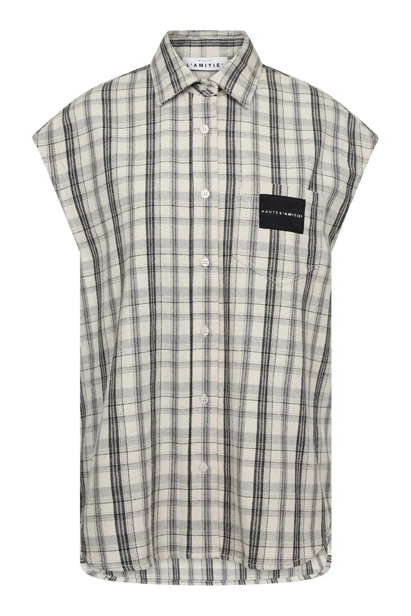 Haute L'Amitié - Rixton Ns Check Shirt HL10732 - Off-White