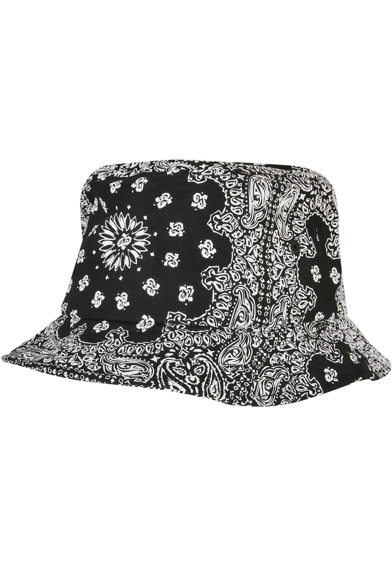 Bandana Print Bucket Hat One Size