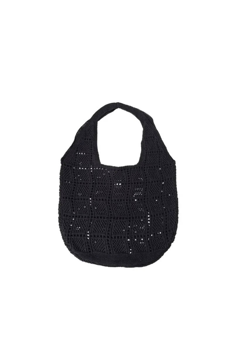 Black Colour - Bchenna Shopper 9385 - Black
