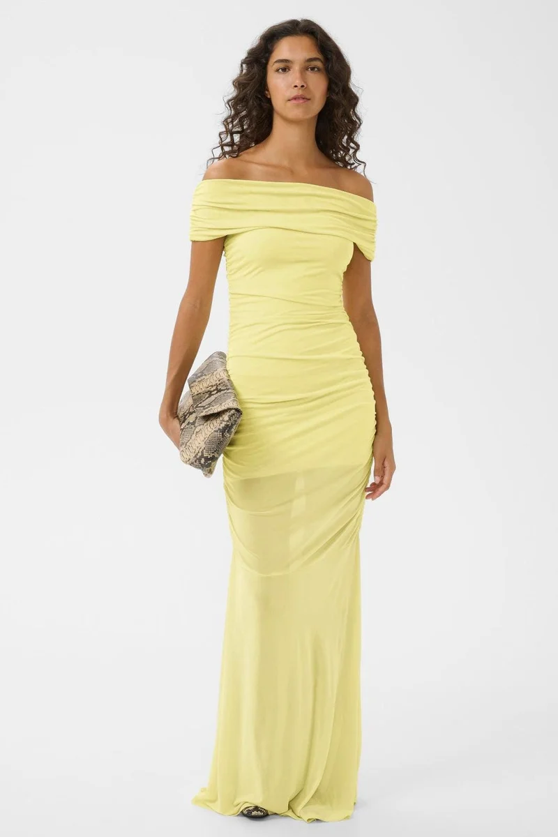 Gestuz - Gzmacy Dress 10911377 - 110618 - Wax Yellow