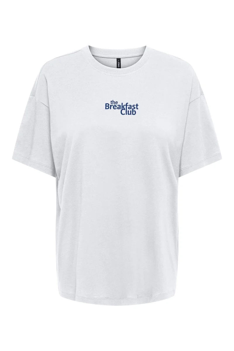 Only - Onlvivvi S/S Lovely Top - 5099644 Bright White Breakfast