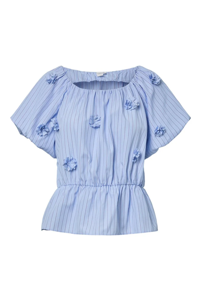 YAS - Yasferima Ss Short Top - 5018841 Skyway W. Stripes
