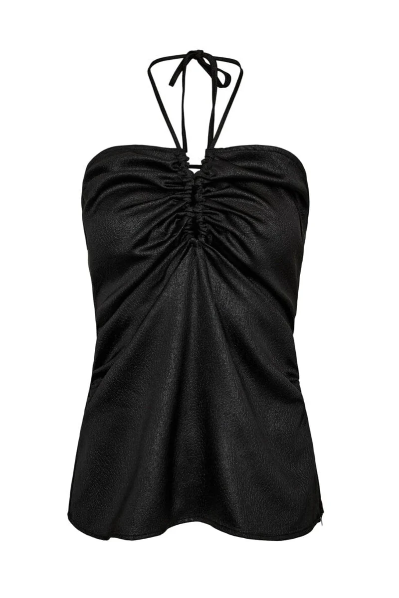 Haute L'Amitié - New Chrisse Tie Top HL10417 - Black
