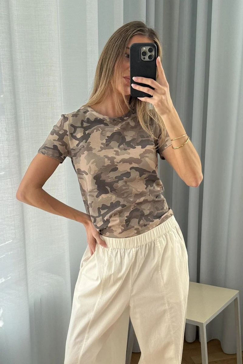 Modström - Daemd Print T-Shirt 59320 - 11972 - Camo