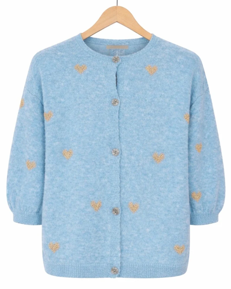 Marta Du Chateau - Mdcparisa Knit 9647 - Light Blue