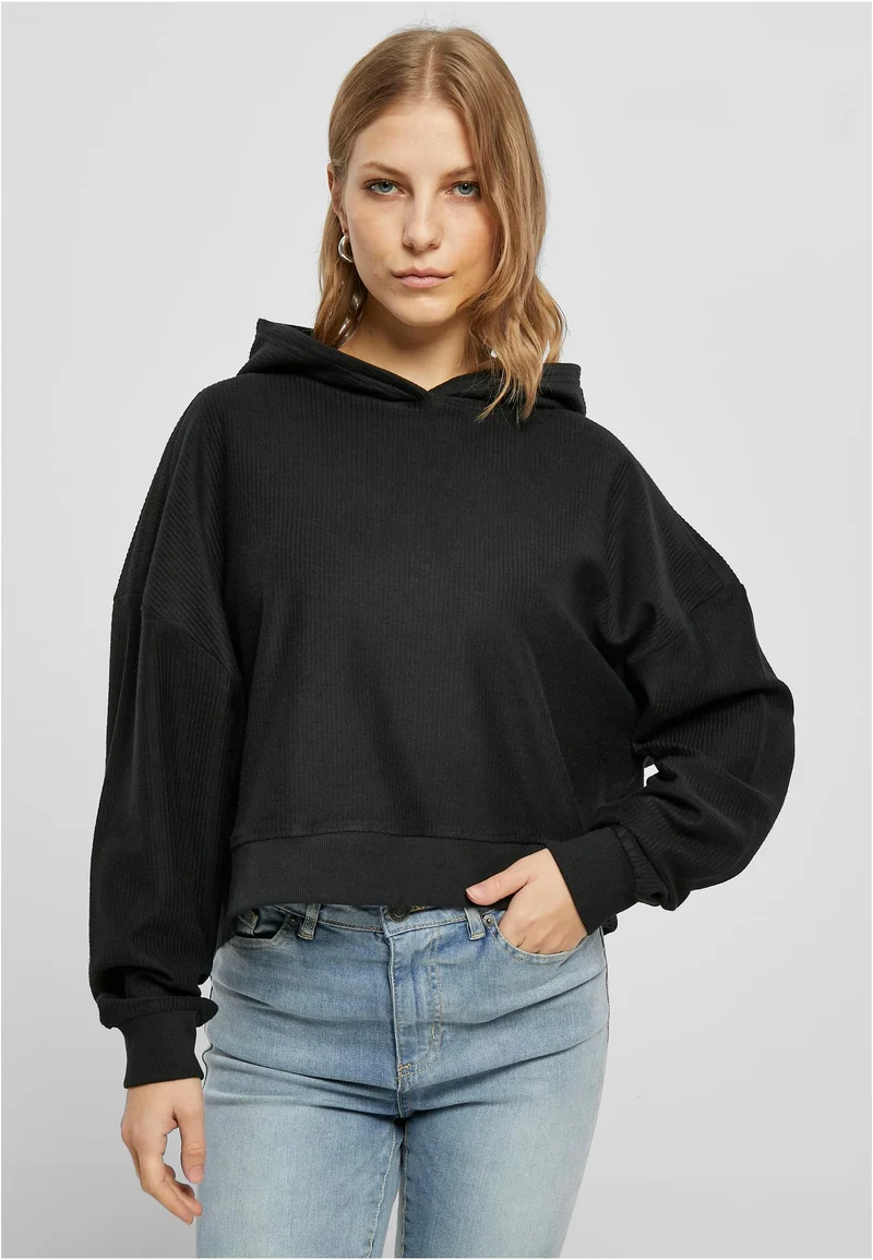 UC Oversized Short Rib Hoody