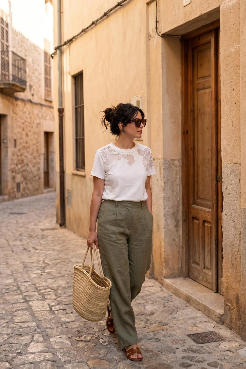 A-bee - Mirabella T-shirt - White