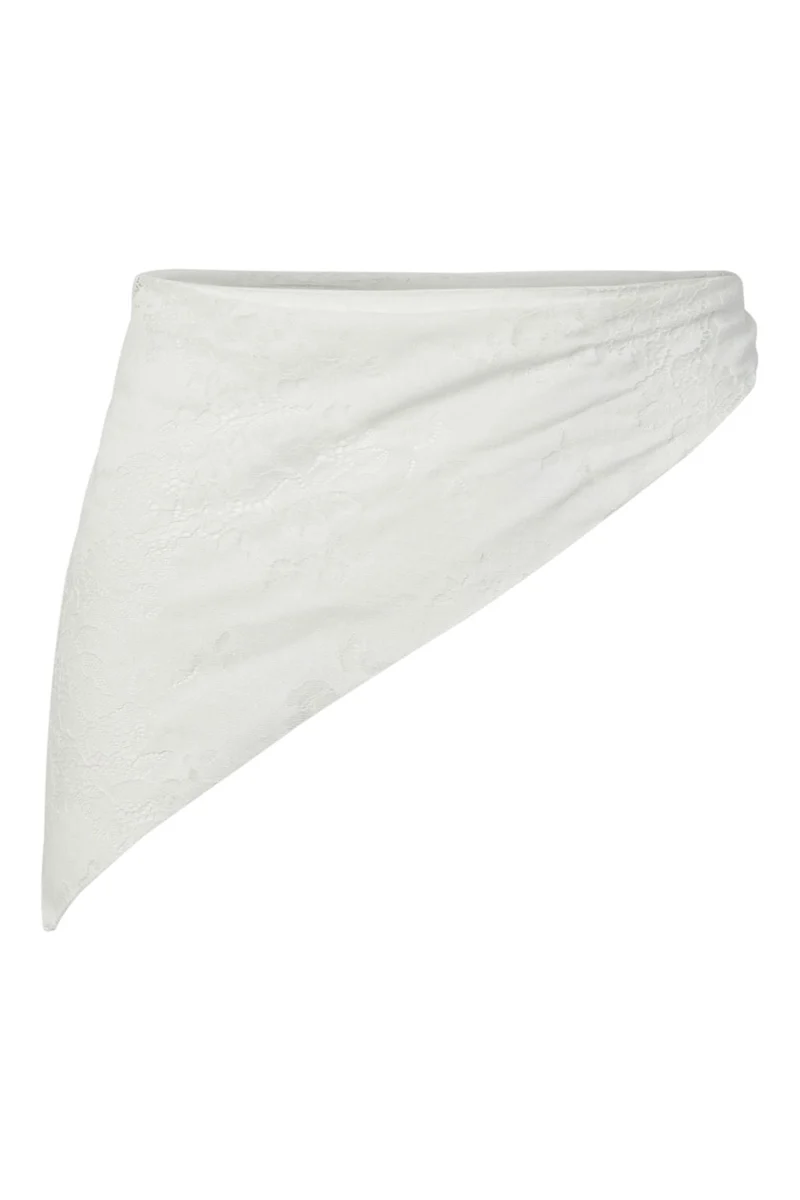 Pieces - Pcaria Lace Sarong Pp - 5091578 Cloud Dancer