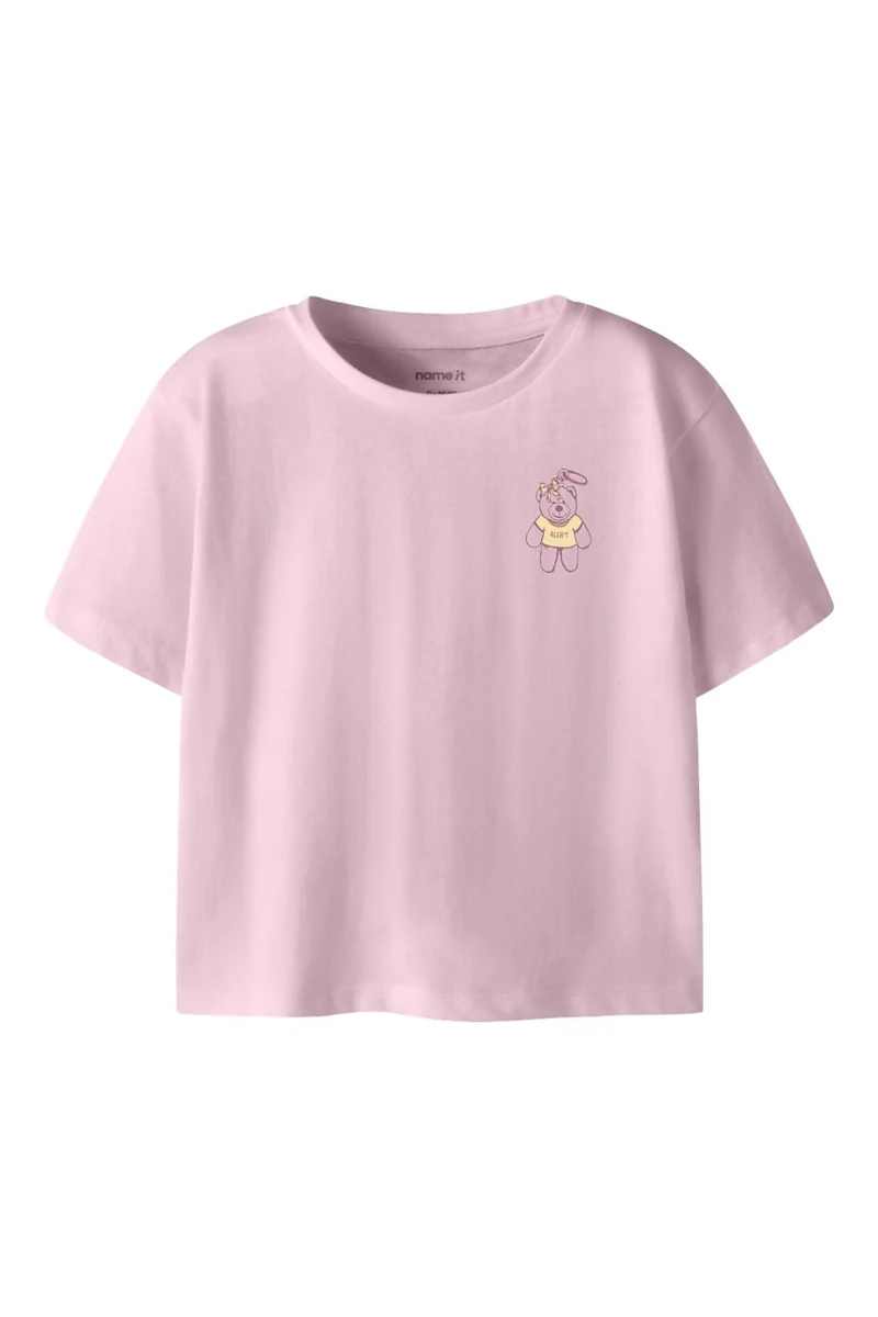 Name It - Nmffera Ss Nreg Top Box - 5042861 Cradle Pink