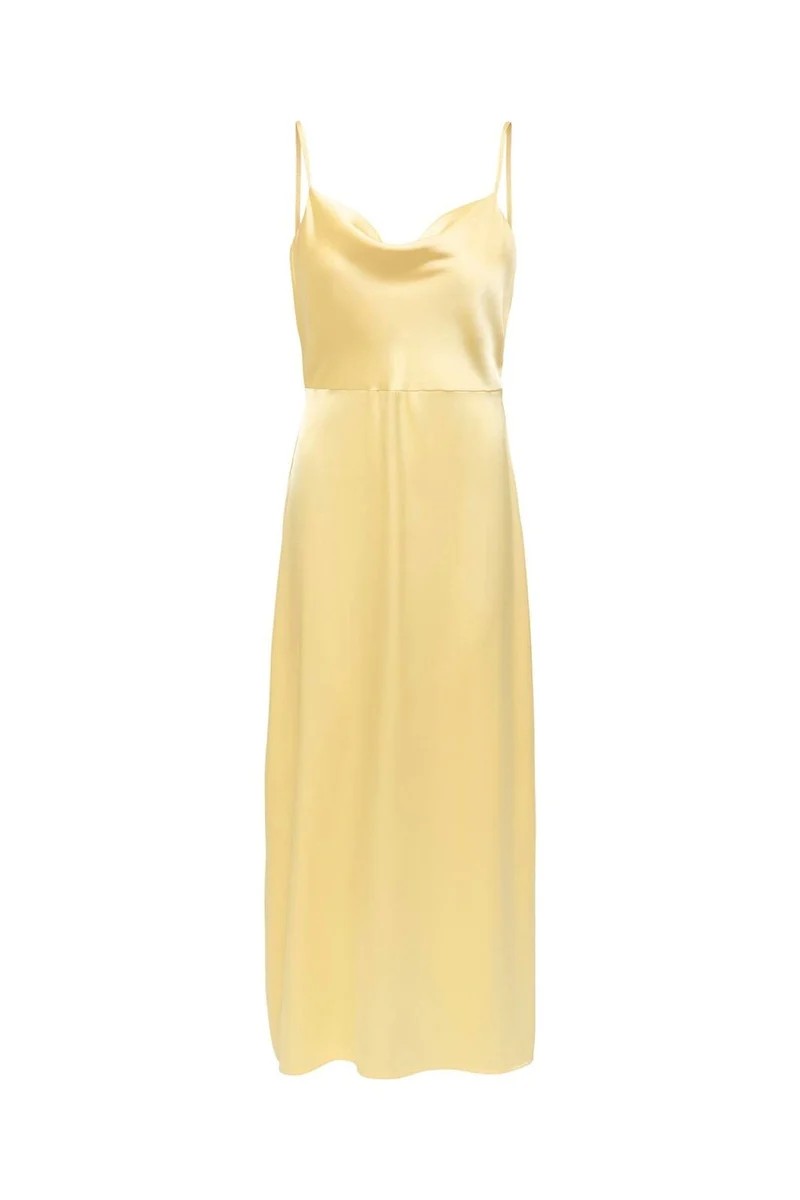 Only - Onlhimi Strap Long Dress - 5092208 Double Cream