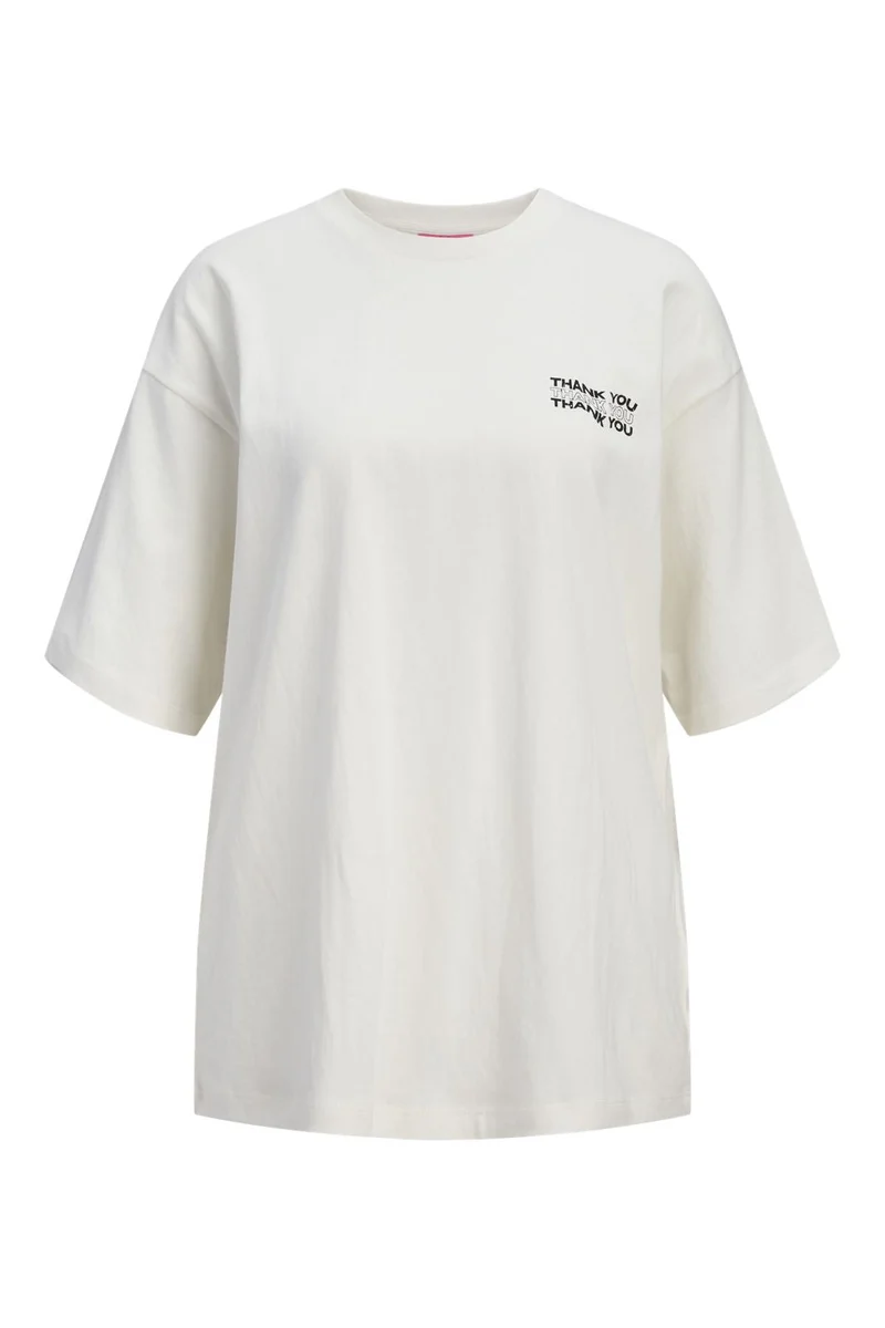 Jjxx - Jxmillow Loose Ss Tee Sp226 - 4979722 Sugar Swizzle Thank You For Nothing