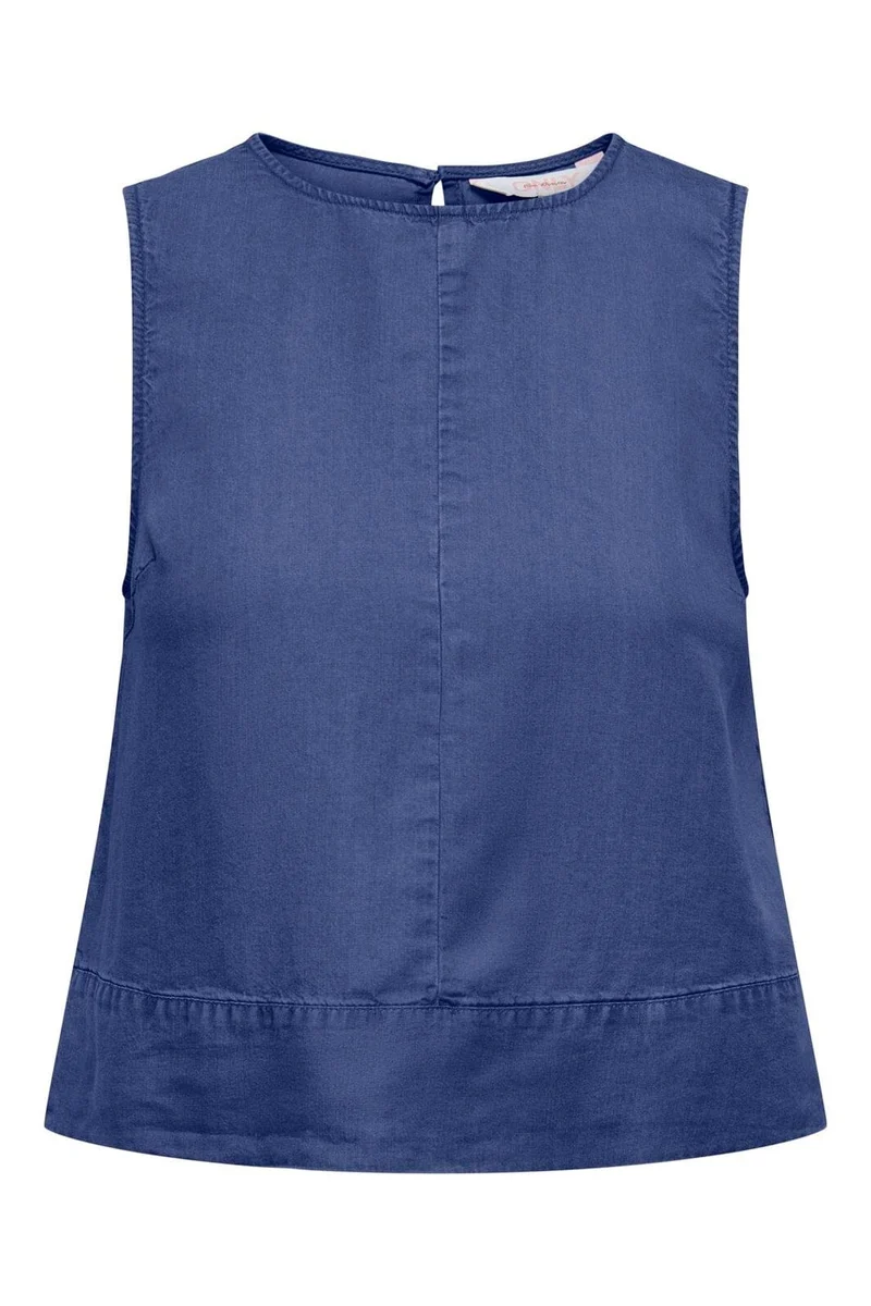 Only - Onldorsi Charis Sl Top Cc - 4977899 Dark Blue Denim