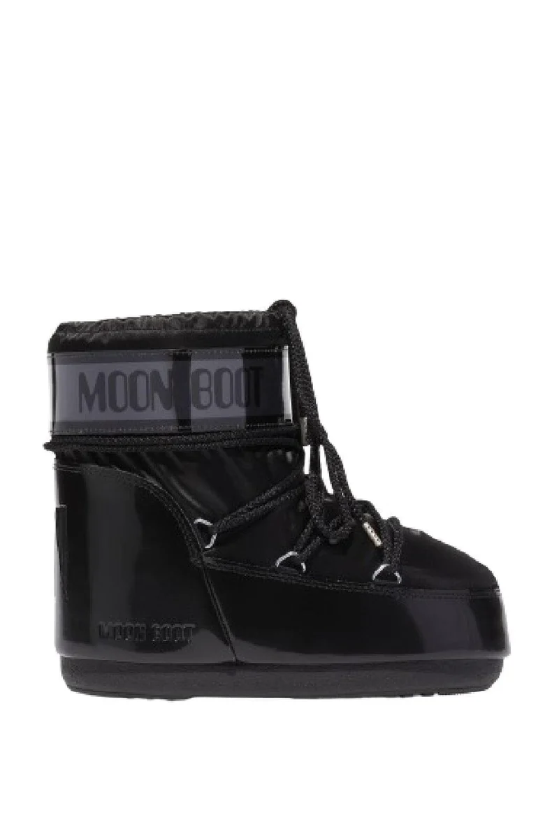 Moon Boot - Icon Low Glance Black Satin 14093500 - 001 Black
